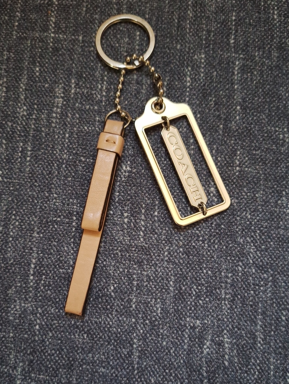Coach Keychain/bag Charm